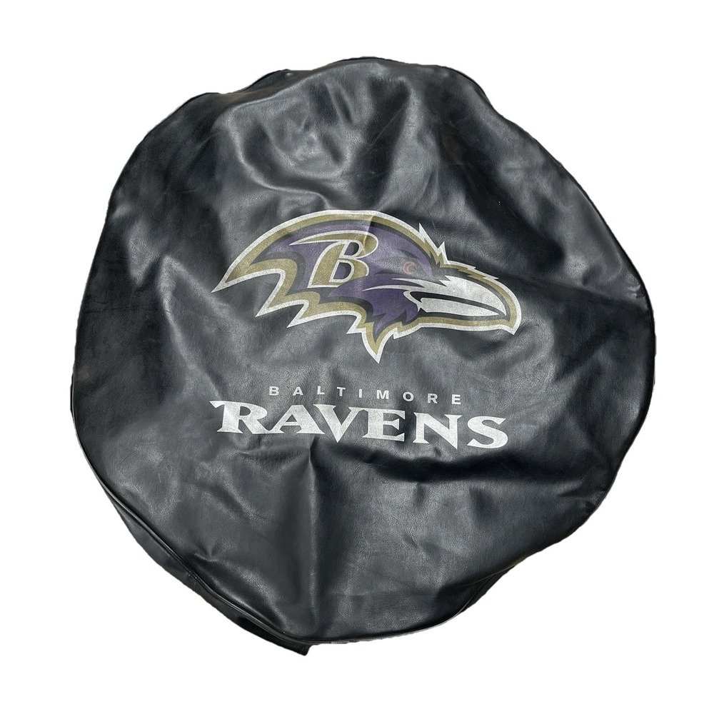 NFL Baltimore Ravens Spare Tire Cover Unisex 29 Inch Logo